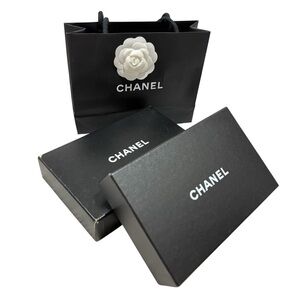 Chanel Gift Set - 2 Wallet Boxes and 1 Shopping Bag